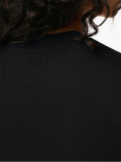 T-shirt con logo AMI PARIS | BFUTS035U724001